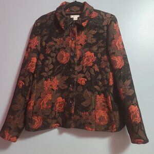 Christopher & Banks Large textured jacket